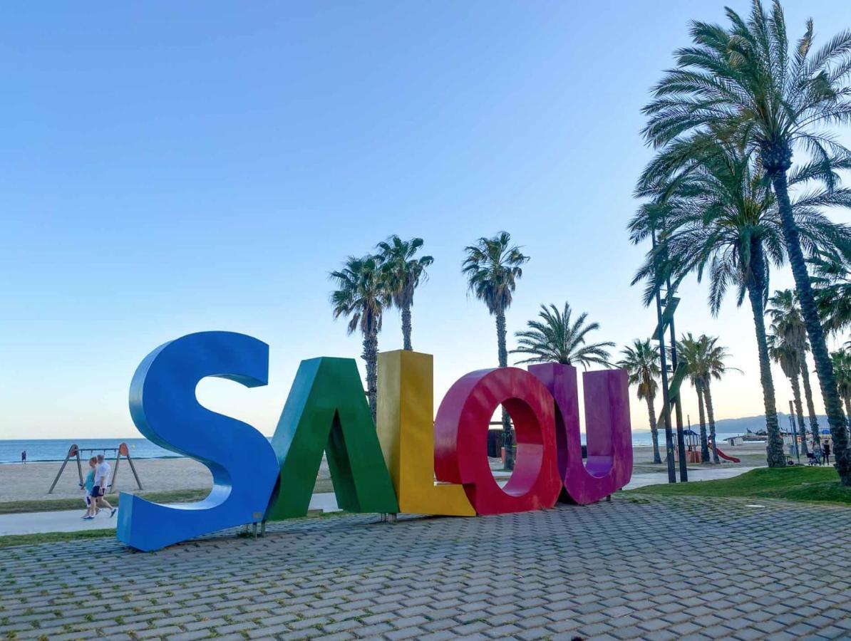 Luminoso Apartamento En Salou Con Terraza Y Parque Infantil Ideal Familias Exterior foto